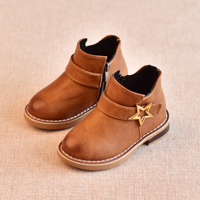 Χειμώνας παιδικές μπότες για κορίτσια σε τρία χρώματα με έναν αστερίσκο