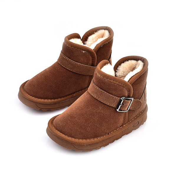 Ζεστές χειμωνιάτικες μπότες για κορίτσια σε τρία χρώματα