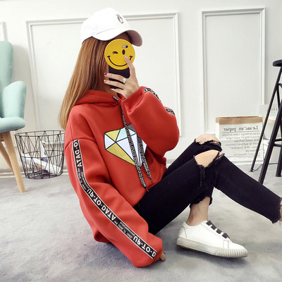 Γυναικείο casual μπλούζα με διαμάντια σε διάφορα χρώματα