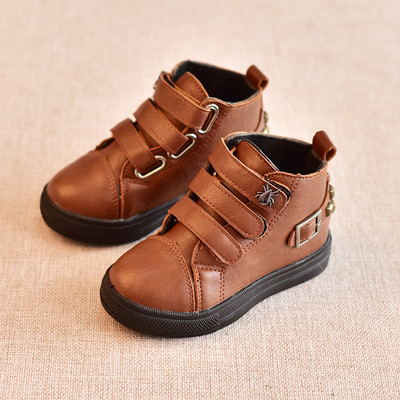 Παιδικά πάνινα παπούτσια φθινόπωρο-χειμώνα με τρία χρώματα