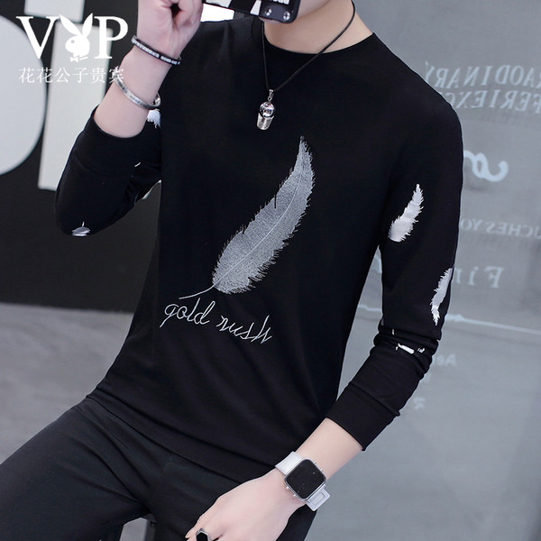 Δύο ανδρικές μπλούζες με μακριά μανίκια