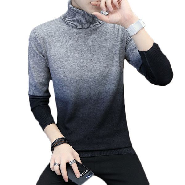 Άνδρες πουλόβερ χειμώνα σε χρώματα που ρέουν