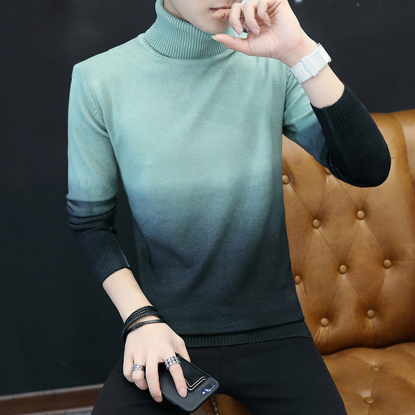 Άνδρες πουλόβερ χειμώνα σε χρώματα που ρέουν