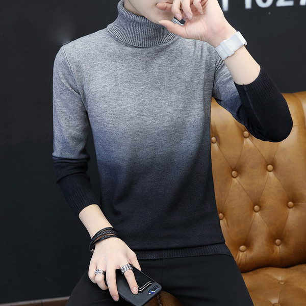 Άνδρες πουλόβερ χειμώνα σε χρώματα που ρέουν