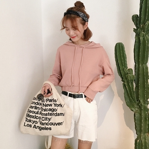 Σύντομη φανέλα κυρίες με κουκούλα freestyle