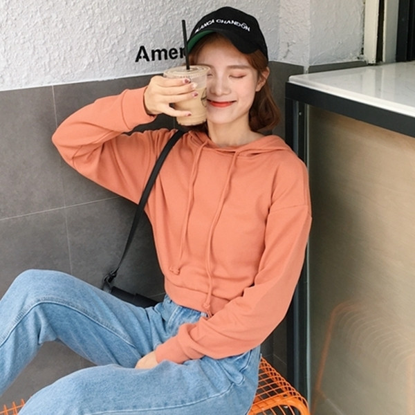 Σύντομη φανέλα κυρίες με κουκούλα freestyle