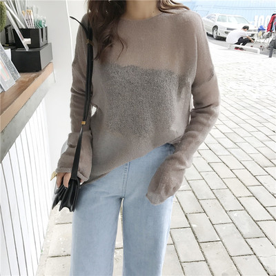 Λεπτό κυρίες πουλόβερ σε διάφορα χρώματα - ευρύ μοτίβο