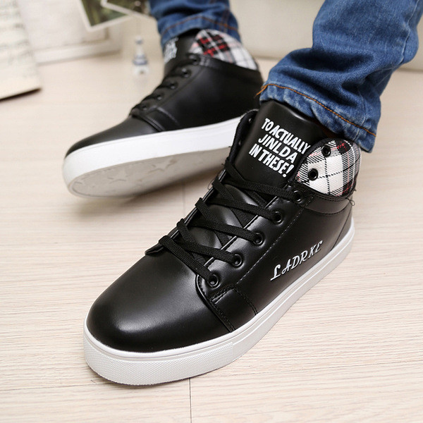 Спортно-елегантни мъжки топли кецове в пет цвята