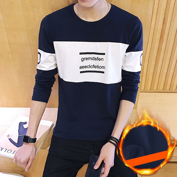 Σύγχρονη αθλητική-κομψή μπλούζα ανδρών