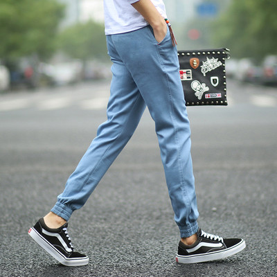 Μοντέρνο αθλητικό κομψό αρσενικό παντελόνι σε έξι χρώματα