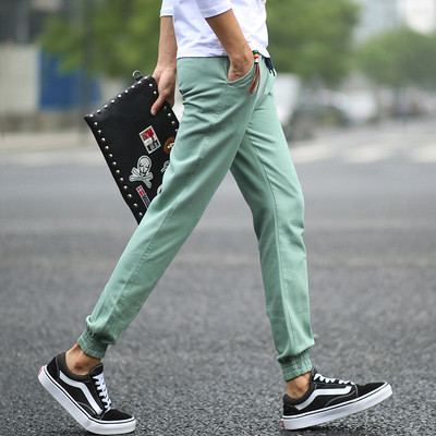 Μοντέρνο αθλητικό κομψό αρσενικό παντελόνι σε έξι χρώματα