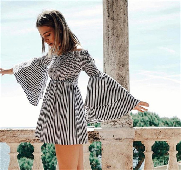 Κομψή κυρία φόρεμα με γυμνούς ώμους