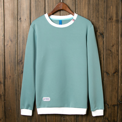 Μοντέρνα μπλούζα ανδρών με πεντάχρωμο O-κολάρο