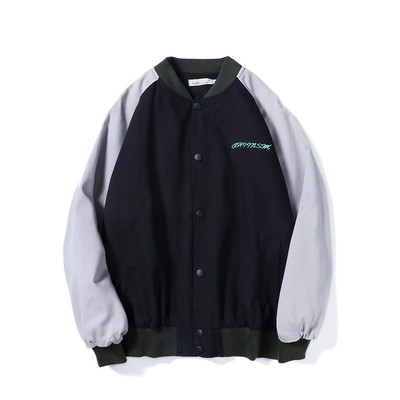 Καθημερινό αθλητικό σακάκι για άνδρες με δίχρωμη υποστήριξη