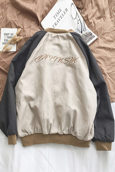 Καθημερινό αθλητικό σακάκι για άνδρες με δίχρωμη υποστήριξη