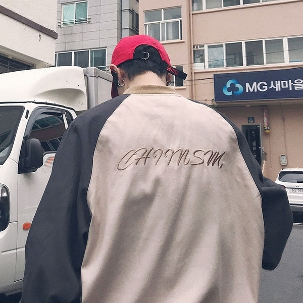 Καθημερινό αθλητικό σακάκι για άνδρες με δίχρωμη υποστήριξη