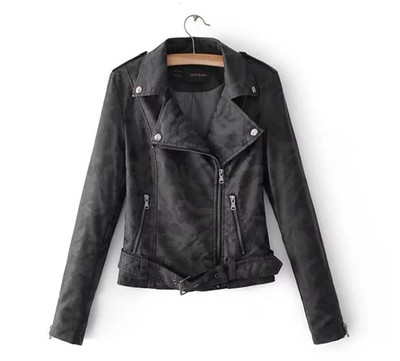 Γυναικείο δερμάτινο σακάκι σε τέσσερα χρώματα