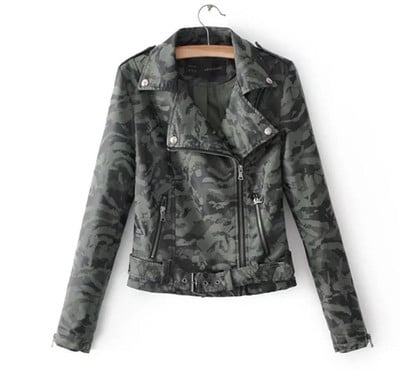 Γυναικείο δερμάτινο σακάκι σε τέσσερα χρώματα