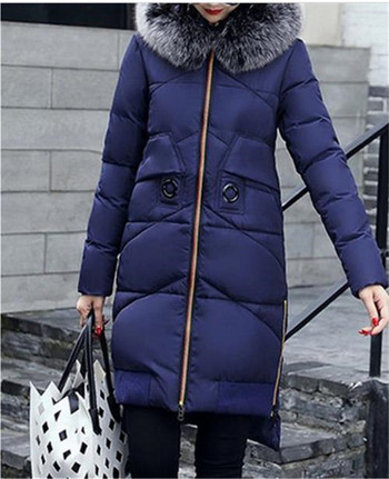 Χειμερινό σακάκι με μακριά μανίκια σε λεπτό μοντέλο