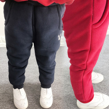 Παιδικά χειμωνιάτικα χειμερινά παντελόνια για κορίτσια και αγόρια με μίνι εφαρμογές σε τέσσερα χρώματα
