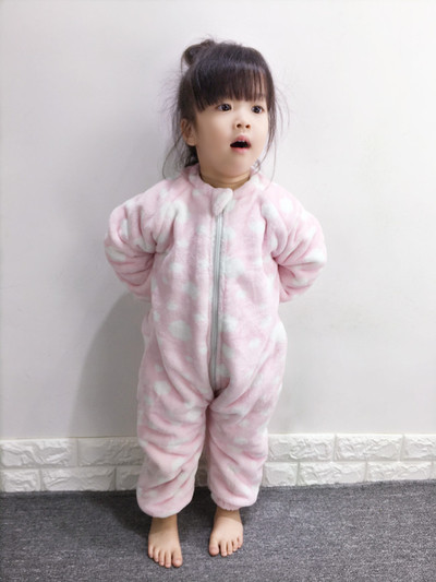 Παιδική χειμωνιάτικη πιγιάμα σε δύο χρώματα