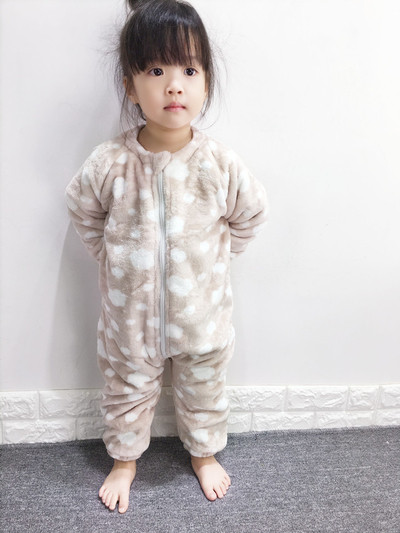 Παιδική χειμωνιάτικη πιγιάμα σε δύο χρώματα