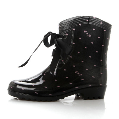 Casual γυναικείες αδιάβροχες μπότες από καουτσούκ