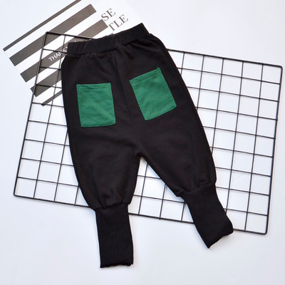 Детски спортно-ежедневен панталон с дълбоки и цветни джобове