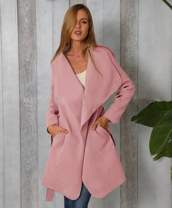 Ежедневно дамско палто с интересна кройка , 4 модела