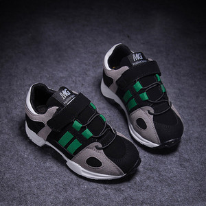 Παιδικά πάνινα παπούτσια φθινόπωρου-χειμώνα για κορίτσια με αυτοκόλλητα χρώματα