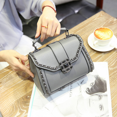 Γυναικεία τσάντα με μακρά λαβή για ελαστικό δερμάτινο ώμο - πολλά χρώματα