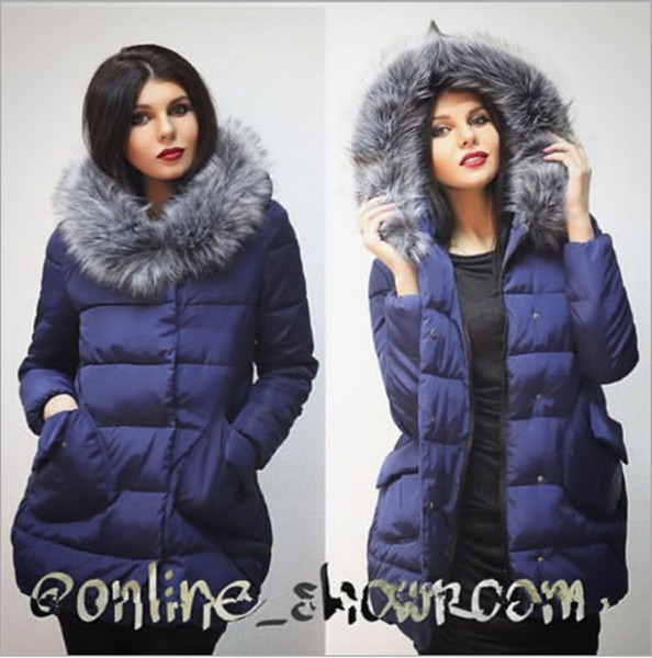 Τρέχον σακάκι με κουκούλα το χειμώνα με μεγάλη κουκούλα σε έξι χρώματα