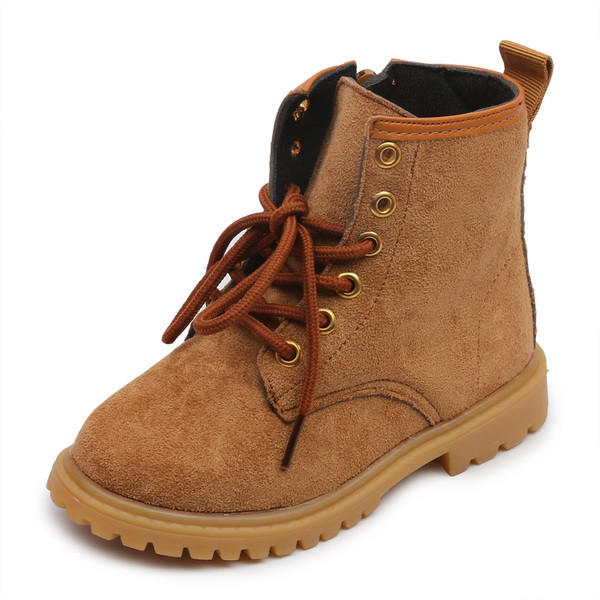 Παιδικές μπότες για κορίτσια με ανθεκτική σόλα σε τρία χρώματα