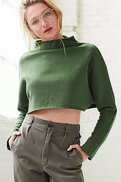 Casual κυρίες μπλούζα σε ένα ευρύ πρότυπο