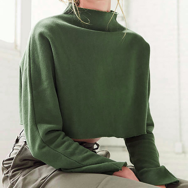 Casual κυρίες μπλούζα σε ένα ευρύ πρότυπο