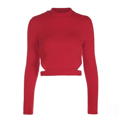 Κομψή κυρία μπλούζα - κόκκινο, κόκκινο