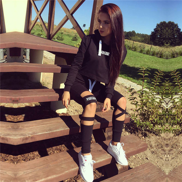 Αθλητική ομάδα γυναικών - σφήνα + μαύρο, μαύρο