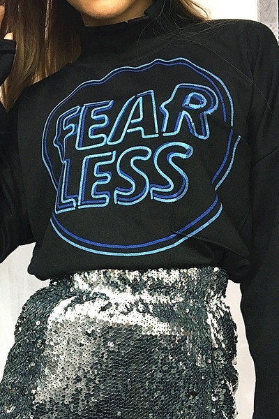 Γυναικεία μπλούζα με επιγραφή