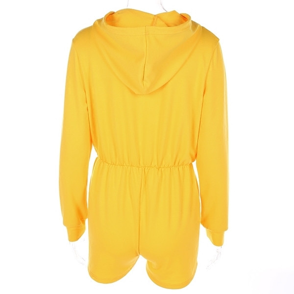 Casual γυναικείες φόρμες σε κίτρινο χρώμα