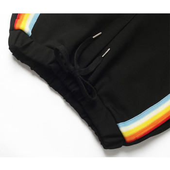 Спортен дамски панталон с цветни ленти
