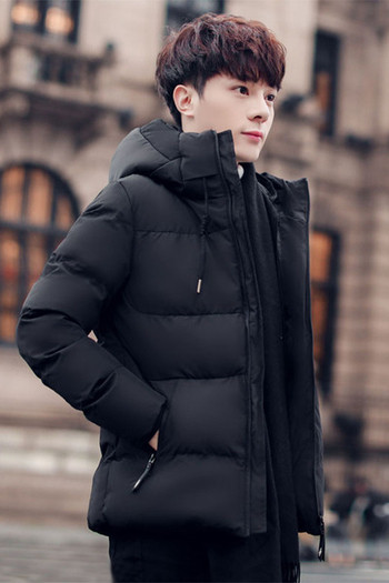 Мъжко зимно яке в различни цветове и в къс и дълъг модел