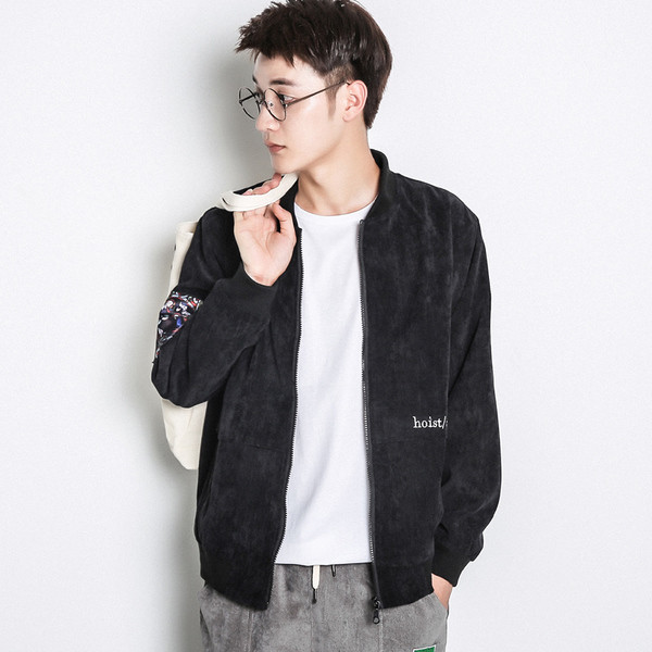 Αθλητικό ανδρικό φθινόπωρο-χειμωνιάτικο σακάκι σε δύο χρώματα