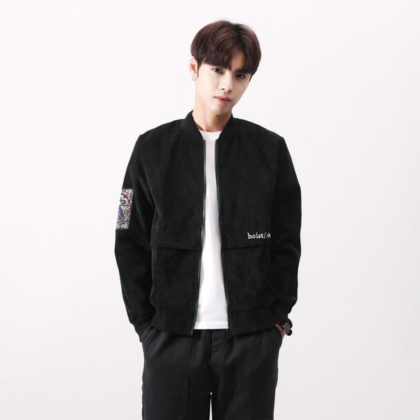 Αθλητικό ανδρικό φθινόπωρο-χειμωνιάτικο σακάκι σε δύο χρώματα