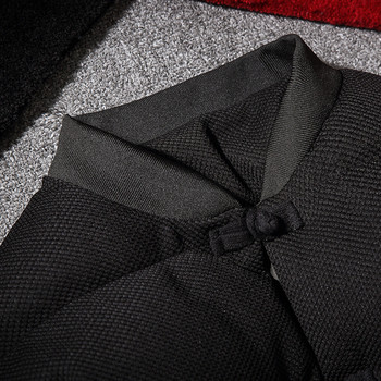 Ανδρικό χειμωνιάτικο σακάκι σε μαύρο χρώμα, κατάλληλο για καθημερινή ζωή