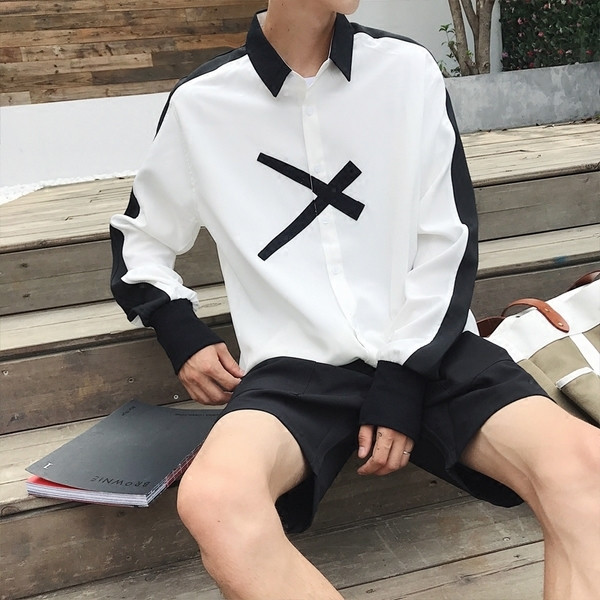 Κομψό ανδρικό πουκάμισο σε δύο χρώματα