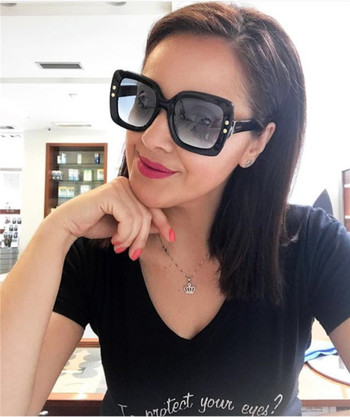 Ежедневни дамски очила с UV защита и квадратни стъкла