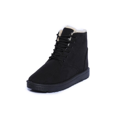 Κομψά γυναικεία παπούτσια με σκληρή αντιολισθητική σόλα και πολύ ζεστή επένδυση