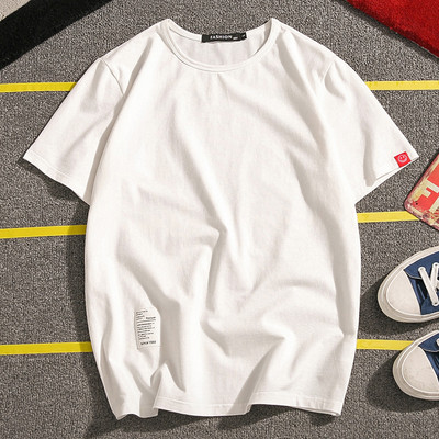 Ежедневна мъжка тениска с щампа в няколко цвята