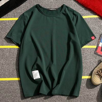 Ежедневна мъжка тениска с щампа в няколко цвята