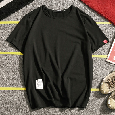 Ежедневна мъжка тениска с щампа в няколко цвята